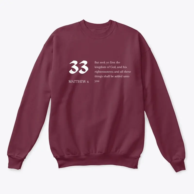 Seek His Kingdom Sweater 