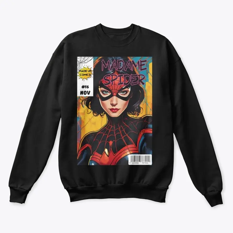 Madame Spider Crewneck Sweatshirt